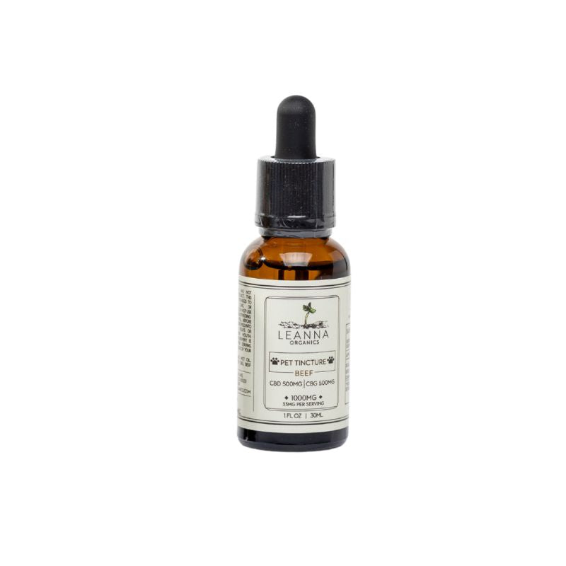 Leanna Organics CBD and CBG for pets