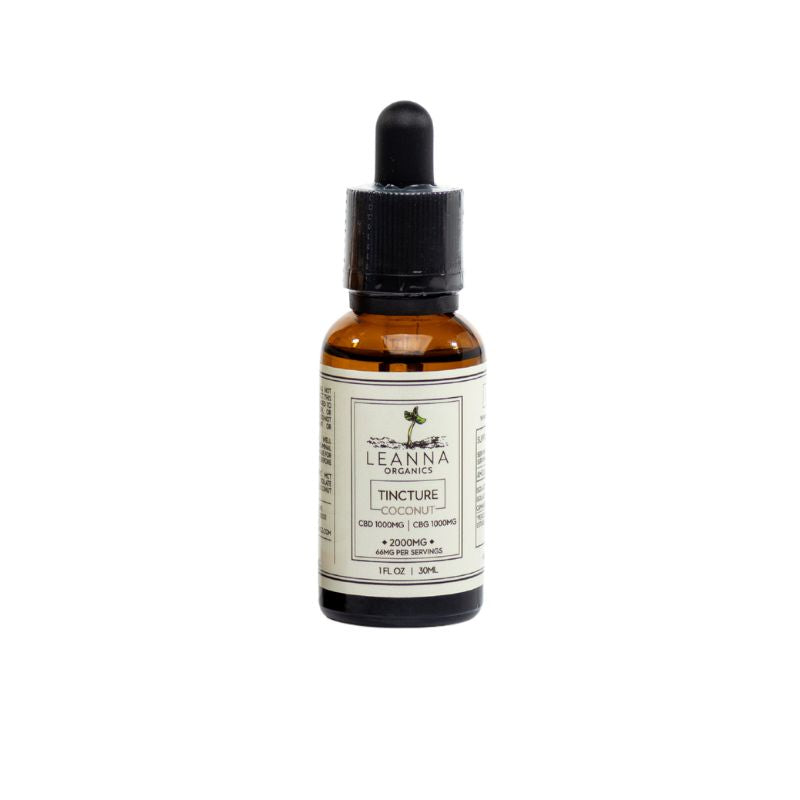 Leanna Organics CBD and CBG oil
