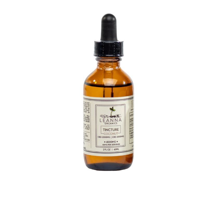 Leanna Organics CBD and CBG oil