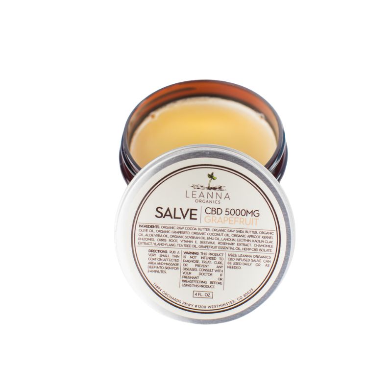 Leanna Organics CBD salve 5000mg