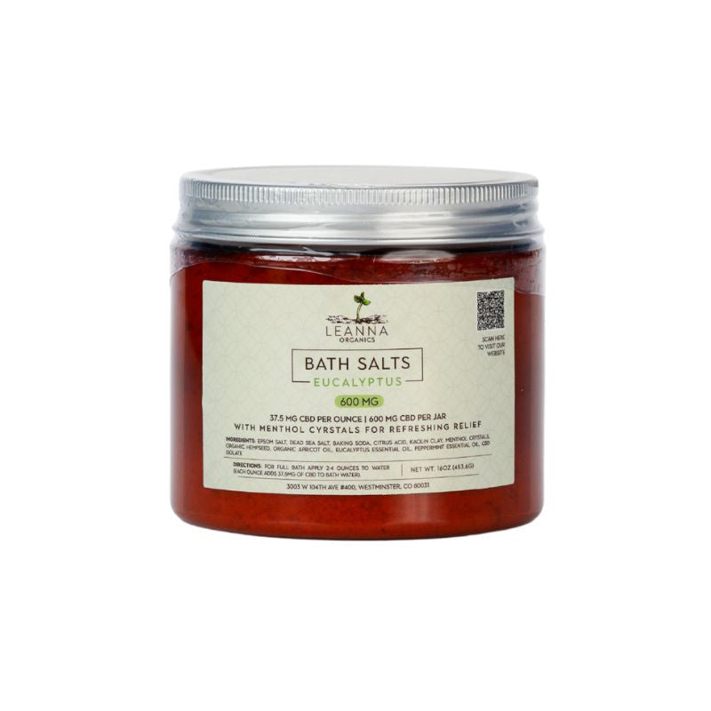 CBD bath salts main white