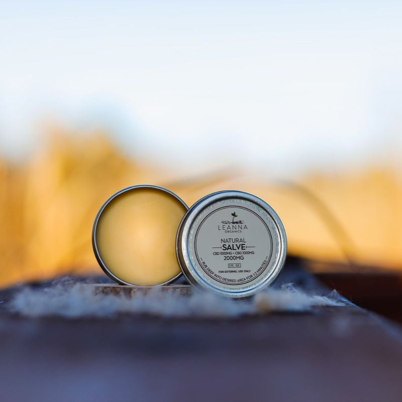 CBD & CBG salve lifestyle