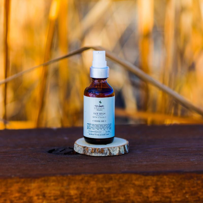 CBD face serum Leanna Organics