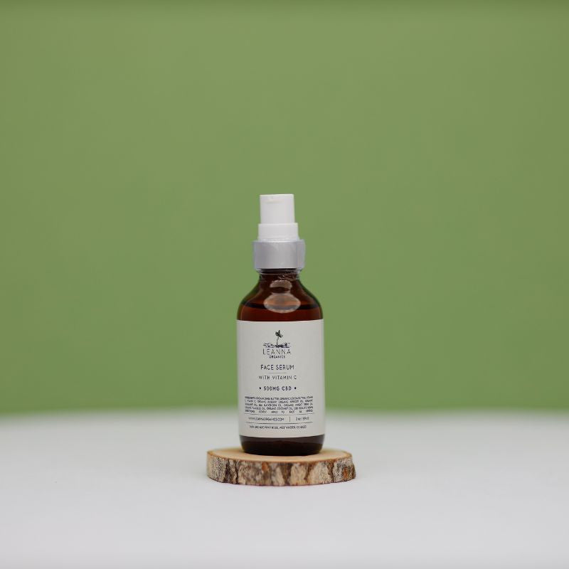 CBD face serum Leanna Organics