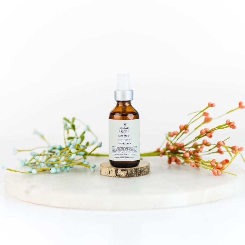 CBD face serum Leanna Organics