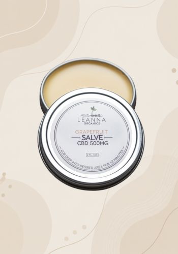 CBD salve tan background
