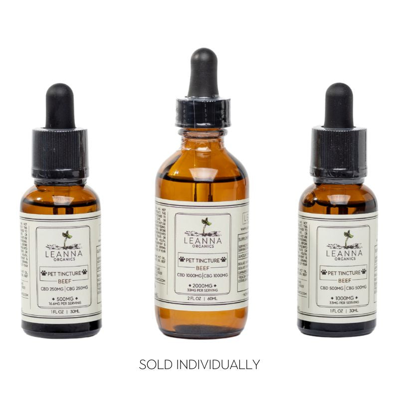 CBD and CBG oil for pets ecomm