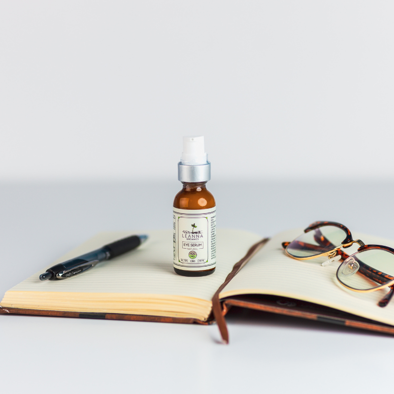 CBD eye serum lifestyle