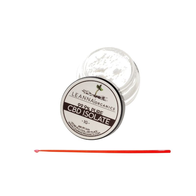 CBD isolate 10-15mg measurement spoon