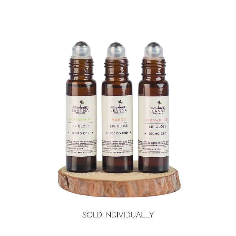 CBD lip gloss Leanna Organics ecomm