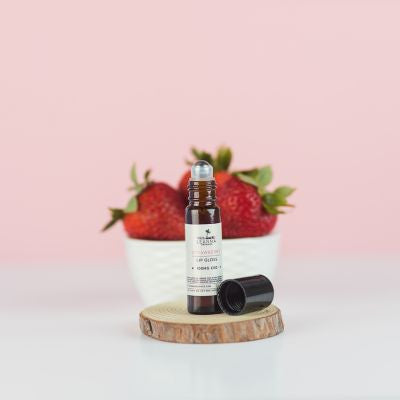 CBD lip gloss Leanna Organics Strawberry