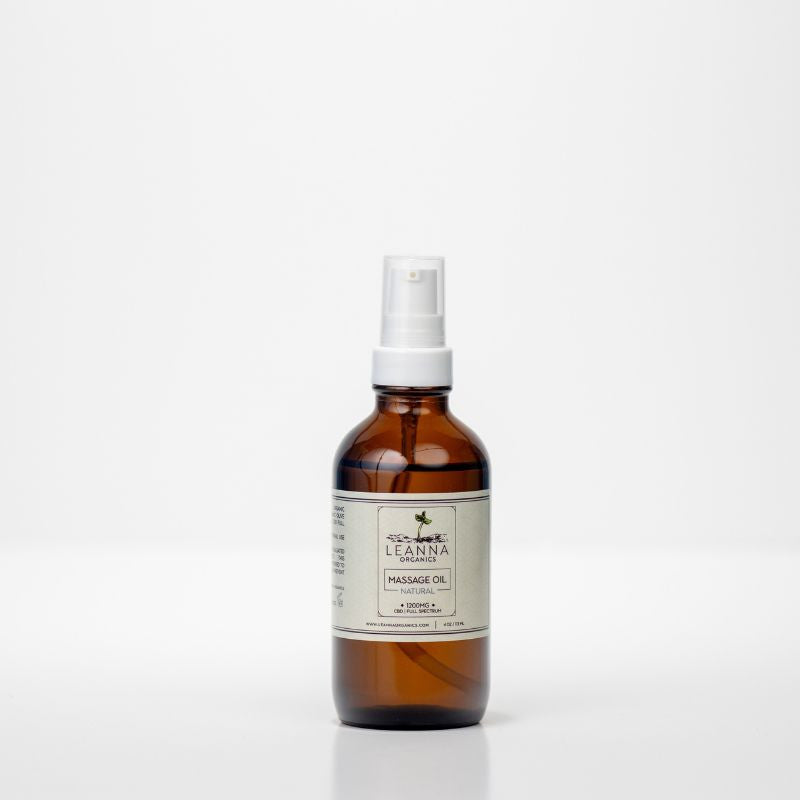 CBD massage oil ecomm