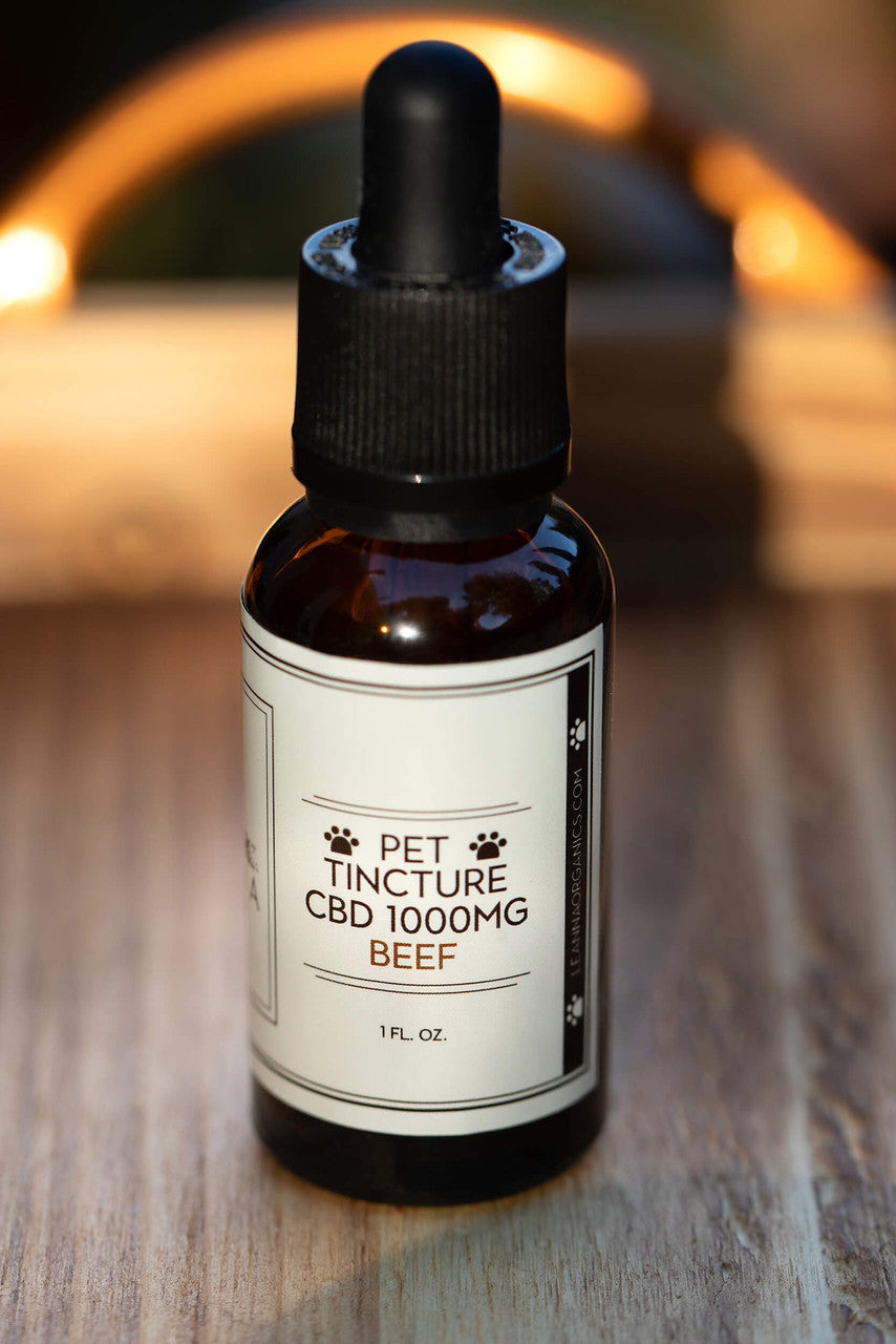 Leanna Organics CBD oil for pets lifestyle