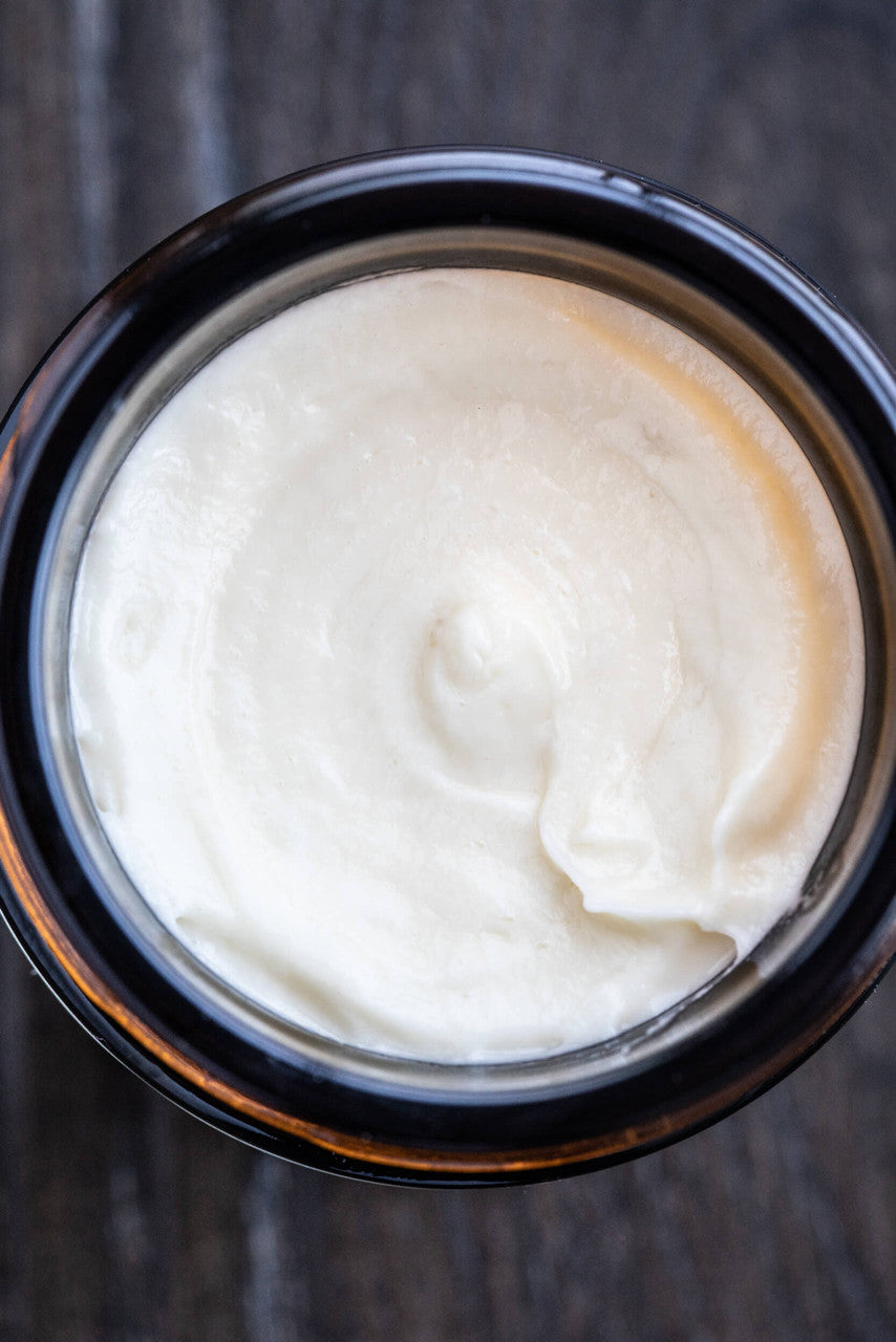 Leanna Organics CBD body cream texture