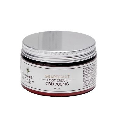 Leanna Organics CBD foot cream