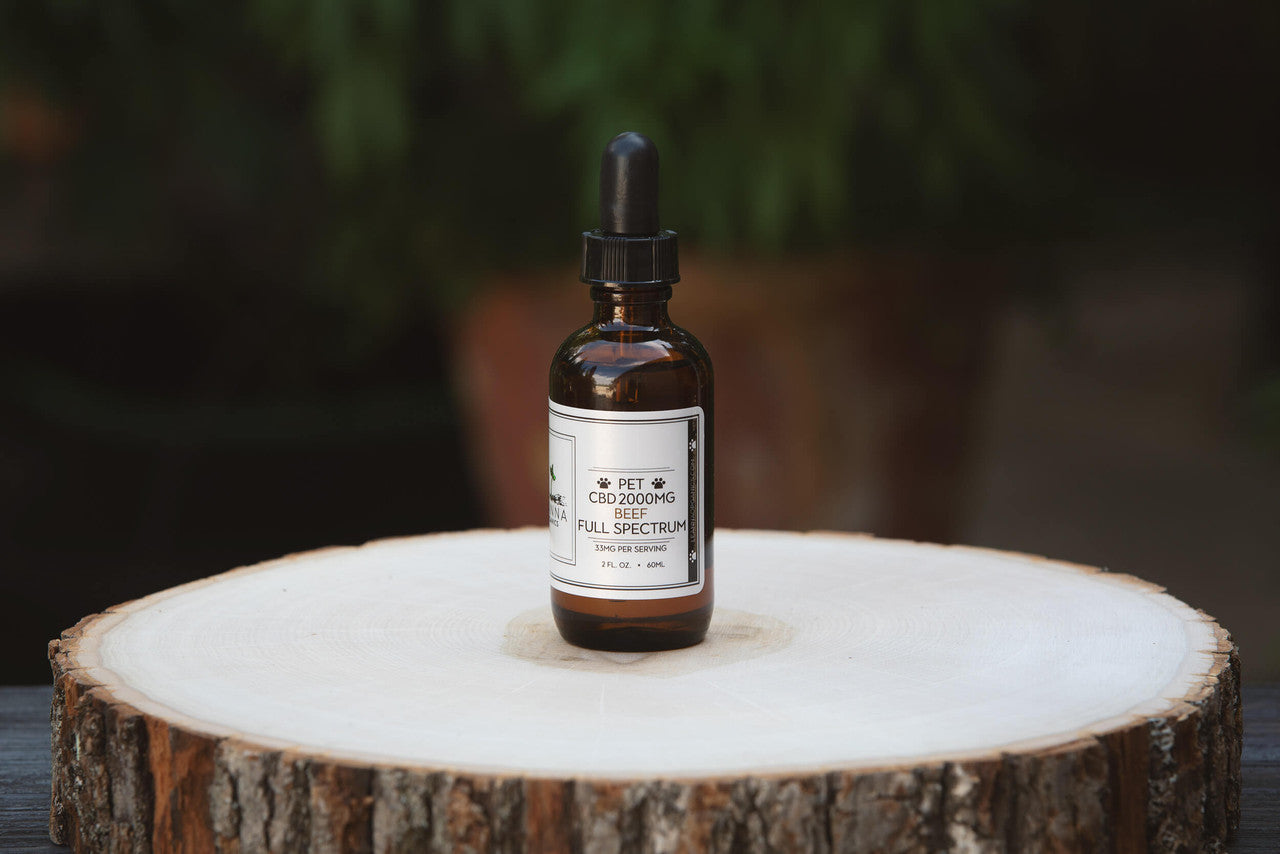 Leanna Organics CBD oil full spectrum beef lifestyle