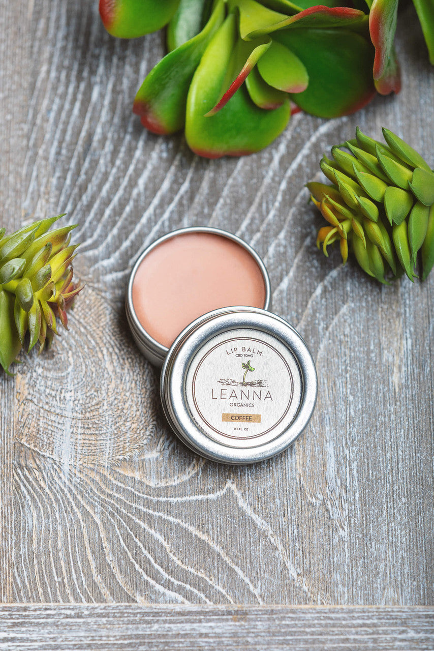 Leanna Organics CBD lip balm