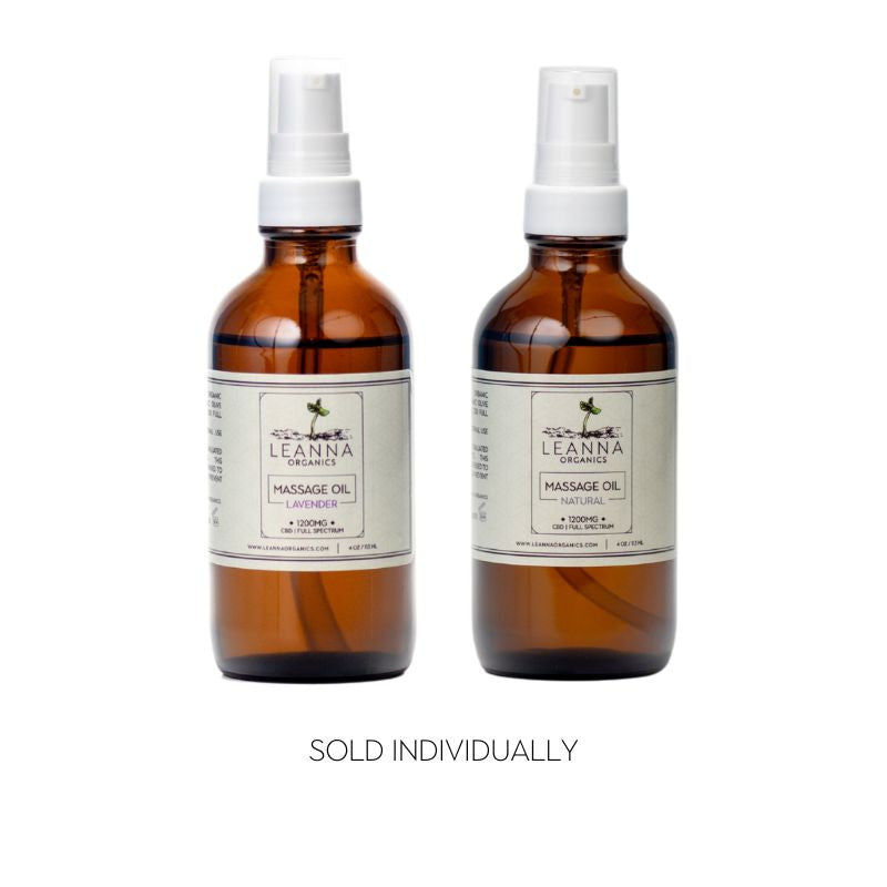 CBD massage oil ecomm