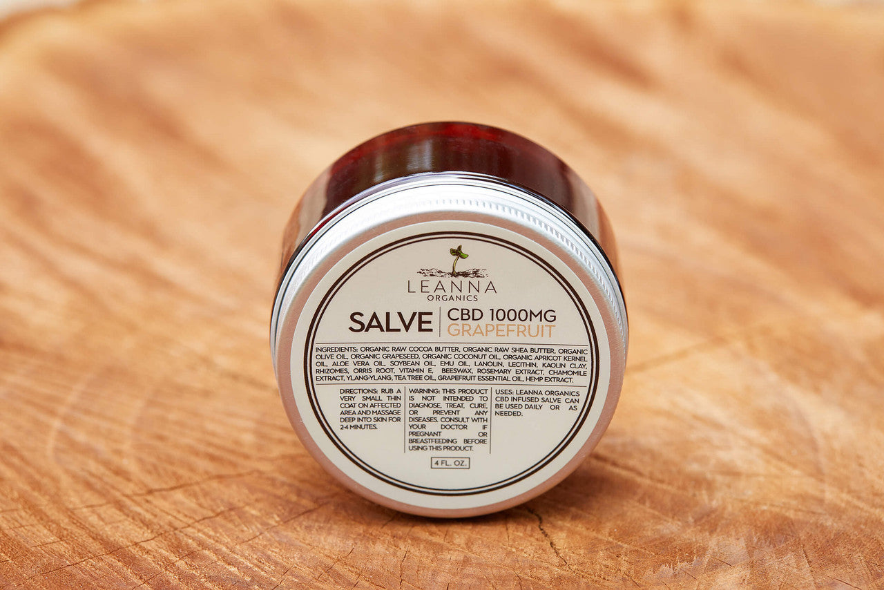 Leanna Organics CBD salve large
