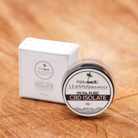 Leanna Organics CBD Isolate lifestyle