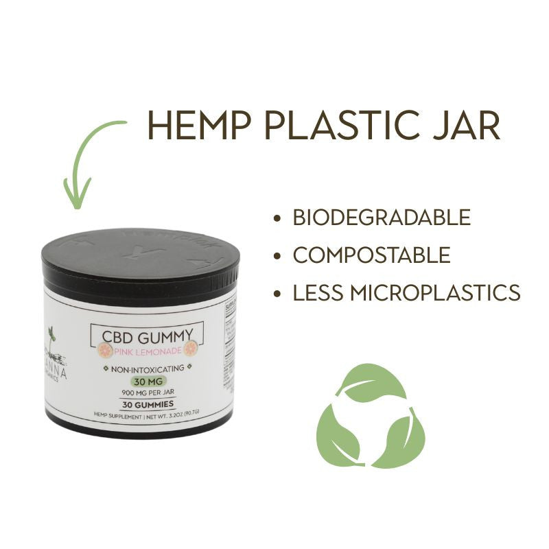 Pink Lemonade CBD Gummy Hemp Plastic