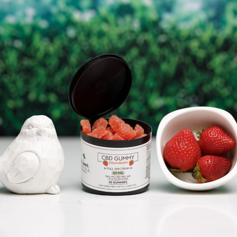 Strawberry Full Spectrum CBD gummies