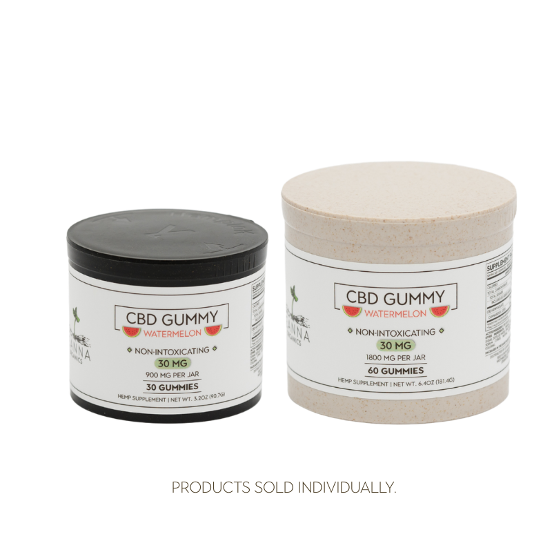 Watermelon CBD gummy