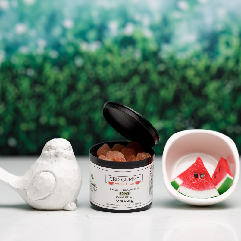 Watermelon CBD gummy