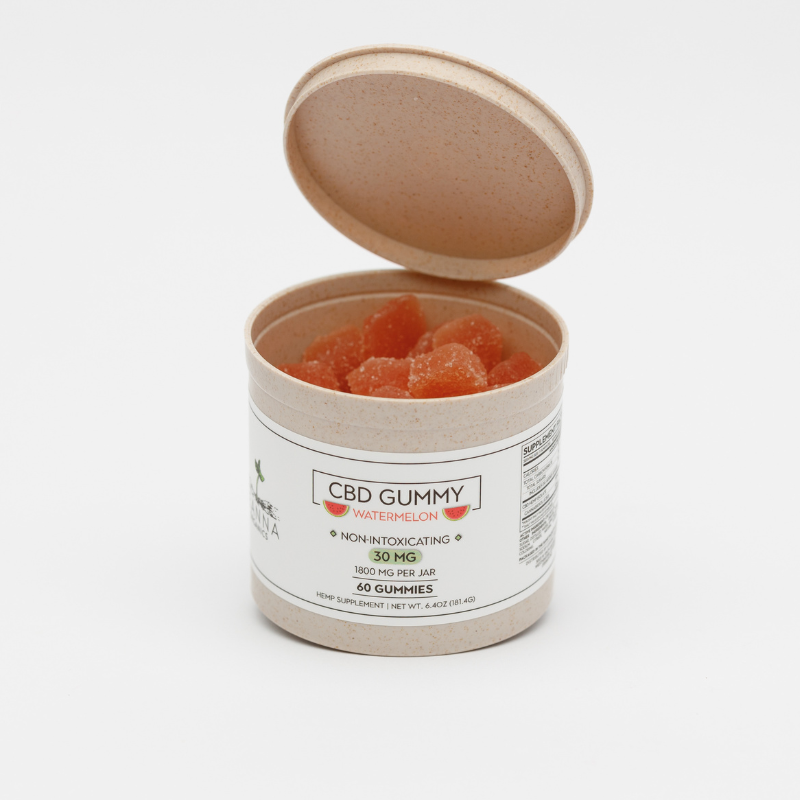 Watermelon CBD gummy